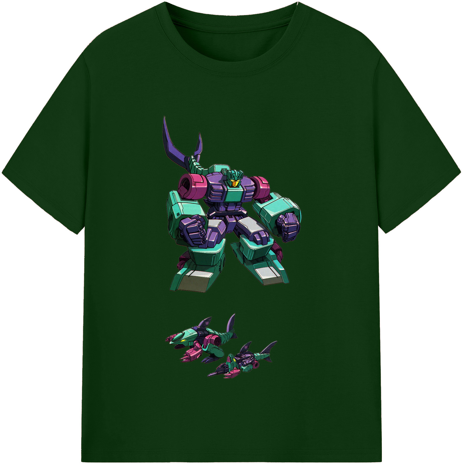 （画像用）  綿100％半袖Tシャツ（フロントプリント）